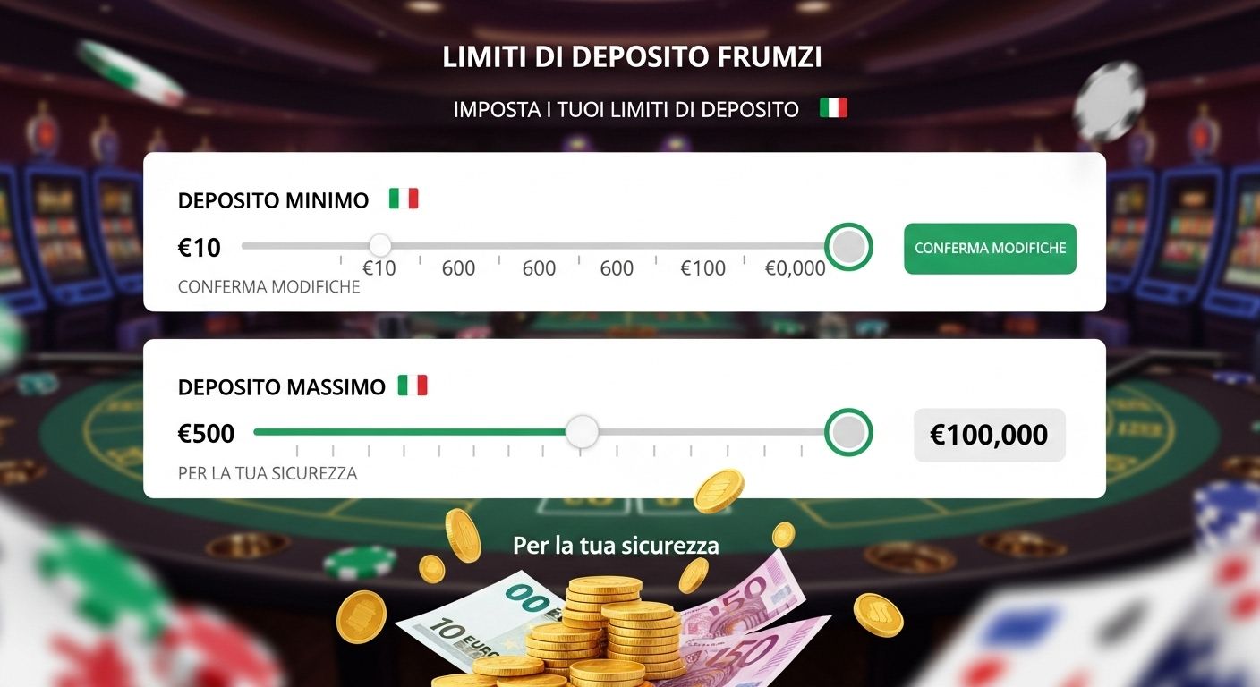 Limiti di deposito deposit not working