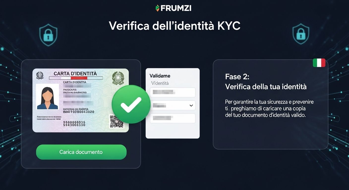 Processo di verifica official website registration